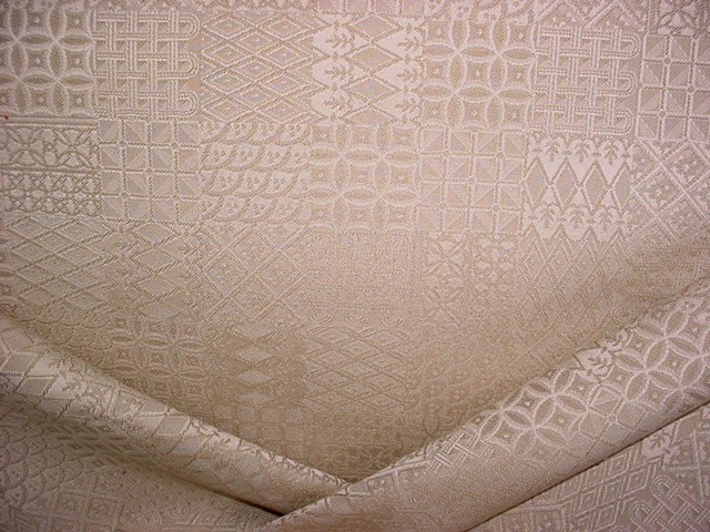 11-1/2Y Kravet 15945 Golden Biege Light Brass Spanish Mosaic Upholstery Fabric