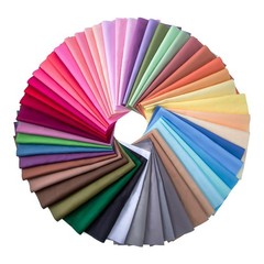 50 Pieces Multi-Colors Fabric Patchwork Mixed Squares Bundle Sewing Quilting