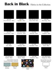 Henry Glass – Back In Black – Sunflowers – Black
