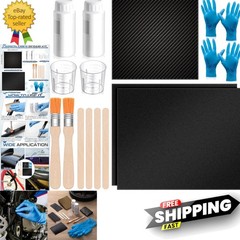 15 Pcs Carbon Fiber Repair Kit with 3k 200g Plain Weave Carbon Fiber Fabric, …