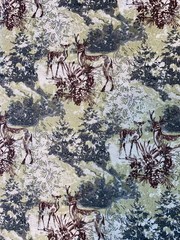FQ Fat Quarter NEW 100% Cotton Fabric 18″X22″ FOREST WONDERLAND