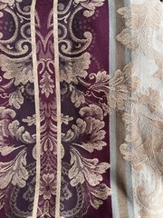 Heavy Floral ROYAL Home Decor Chair Bench Upholstery Sewing Fabric BTY