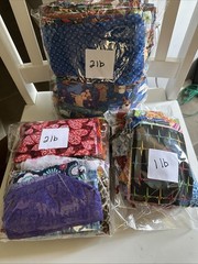 Cotton Print Fabric Quilt Scraps – Assorted Patterns and Sizes 5 LBS