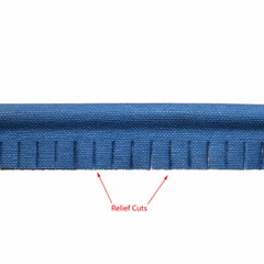 Spradling Boat Welting 693111 | Baltic Silvertex 1/4 x 5/8 Inch (YD)