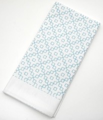 Yokota Daruma Sashiko Cloth Fabric – Pre-Printed ワンサイズ, White Dahlia