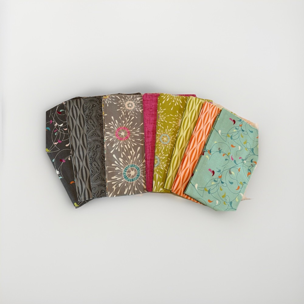 Flow 9 Piece Half Yard Bundle Zen Chic For Moda
