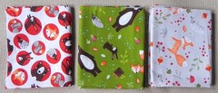25 Fat Quarters, Assorted Animal Patterns, Multicolor 18″x21″ Cotton Fabric