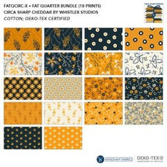 Windham SHARP CHEDDAR 18 FQ Bundle of 100% Cotton Fabric