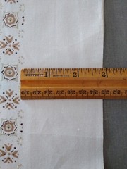 2 1/2+ Yds Vintage Fabric Glendura Collection For Imperial 97″ X 45″ Beige/Brown