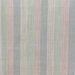 Vintage Pastel Striped Cotton Fabric 80″ x 44.5” Imperfect