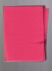 1 yard fabric ribbing pink 50% cotton 50% polyester 27″ wide