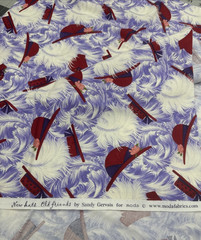 Red Hat Society Purple Fabric Moda New Hats “Accessorize” BTHalfY #35