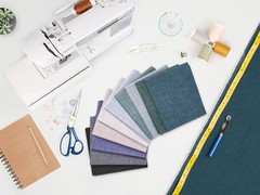 Craftido – 11 Options Solids with Tweed Tonals – Assorted Color Cotton Quilt…