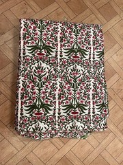25 Yard Hand Block Print Handmade Cotton Indian Natural Sanganeri Printed Fabric