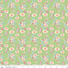 Painted Petals, 5″ x 5″ Squares, Riley Blake $3.99 Ships ANY Amount Of Fabric