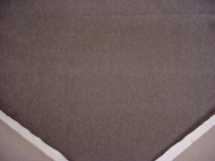 1Y Holly Hunt 3825 Sheepish Mountain Grey Wool Velvet Drapery Upholstery Fabric