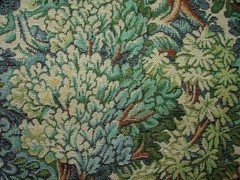 Tapestry Curtain Upholstery Fabric Woodland Forest Tree Cushion 15 Metre Roll