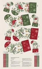 Moda When Snow Falls Winter Panel Snowy 56179 11 100% Quilt Cotton Fabric44x 24″