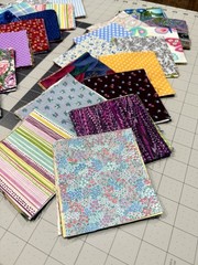 156 Pieces4” X 4” Pre Cut 100% Cotton Fabric Squares