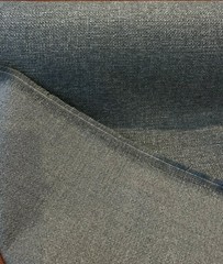 Chenille Performance Sampson Charcoal Gray Upholstery Fabric by the yard