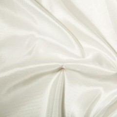 Taffeta Metallic Silk Satin Dress Fabric Material – IVORY