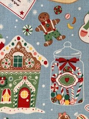 Quilting Fabric Lot – Christmas Holiday Winter, 10 Fat Quarters + 1 FREE!