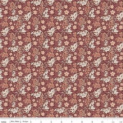 Ditsy Floral in Marsala | Evening on the Prairie | Riley Blake
