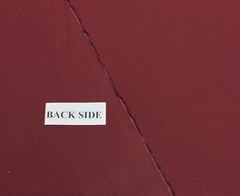 BURGUNDY MAROON RED 100% COTTON RIPSTOP APPAREL GRADE MADE USA FABRIC 67″ WIDE