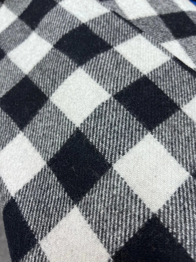 $40 for 2 Yards, Buffalo Plaid 90%Wool For Coat. Blazer.Cape. Blanket & Hat #103