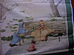 100% cotton 36 x 45 crib panels by MDG designs