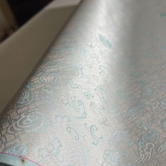 SILK MULTICOLOR FABRIC 6 Yards x 22 Inches Wide or 216 Inches x 22 Wide