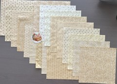 Butter Churn Layer Cake 36 pcs. 10″ squares Fabric Cotton Kim Diehl Henry Glass