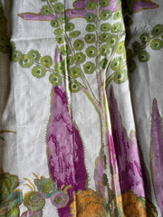 Beacon Hill Moon Blossom With Rivet Designer Fabric Remnant 24″x24″