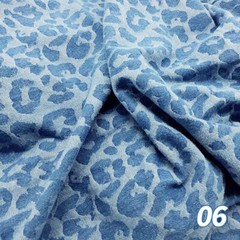 50*150cm Cotton Denim Fabric Retro DIY Sewing Skirts Coats Pants Textile Blue