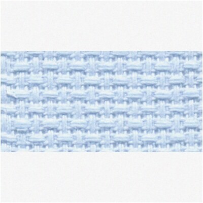 Blue Cross Stitch Fabric 15×18 Inches