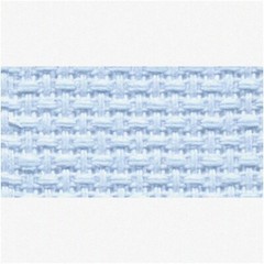 Blue Cross Stitch Fabric 15×18 Inches