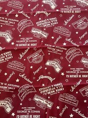 7’ Vintage Rare Cinema Fabric Paramount Schubert Imperial Gone With Wind Cohan