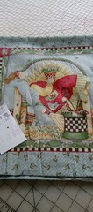 Crib Quilt Panels + More. Lot 1 Humpty Dumpty. Cow Over The Moon.