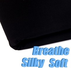 Versatile 5 Yard Solid Black Cotton Muslin – Perfect for Apparel and Crafts