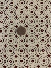 “Snow Flower” Fabric By Dena For FreeSpirit Westminster Fibers Mint Green 1+ Yds