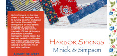 Moda HARBOR SPRINGS Minick & Simpson CHARM PACK 42- 5″ Quilt Fabric Squares