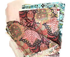 52 Pieces Multicolor Cotton 6 inch Squares Crafts Quilt Sewing Assorted Patterns