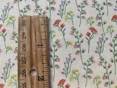 Cotton Fabric Flower By Fabric Jo Ann 43″ X 56” 426
