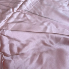 Mood Fabrics New York Silk Fabric Charmeuse Pink 44x457cm 5 Yards