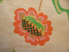 Marvic Textiles Watered Silk Moire Floral Curtain Upholstery Cushion Fabric