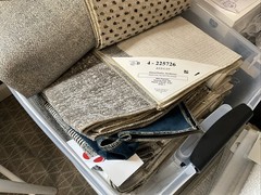 (1) Ct. Randomly Selected GRAB BAG Upholstery Sample 17” X 19”