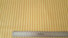 Sweetness BTY Tina Higgins Quilting Treasures Golden Yellow & Dark Pink Stripe