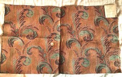 GREY WATKINS Amadeus in Midnight 16 x 27″ Thick Woven Fabric Sample