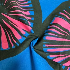 Marimekko Appelsiini Clothing Fabric 108x149cm Orange Print Finland Rare