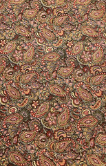 PETER PAN FABRICS – PAISLEY & FLORAL – COTTON – 1 1/8 YARDS